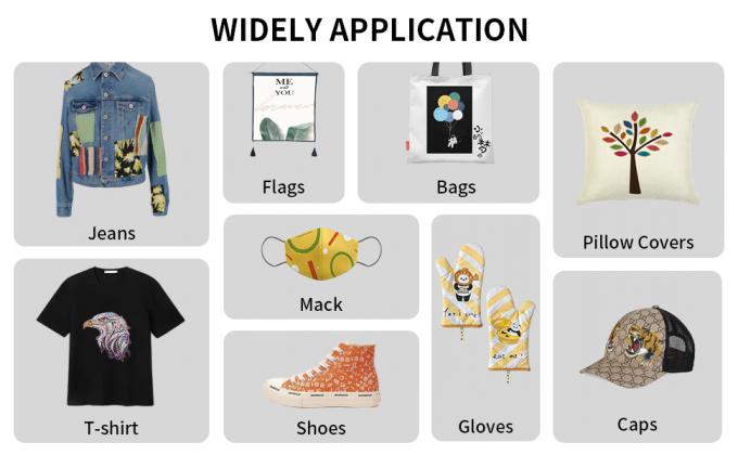 Película de impresión A4 / A3 DTF Peeling en frío 75U espesor Película de liberación de PET No adhesiva 4