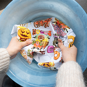 Película de transferencia de calor de PET de 75mic DTF doble lado matado 60cm 30cm 33cm 3