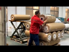 Papel de sublimación transpirable de 44 pulgadas * 100m 100gm para subimpresión de colorantes