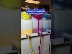 Tinta DTF de 1000 ml Tinta blanca CMYK para camisetas e impresión de películas para mascotas Tintas de impresora DTF premium