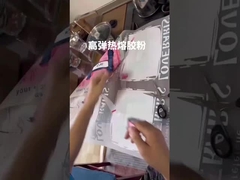 Adhesivo en polvo TPU DTF resistente a las grietas para transferencias versátiles y duraderas