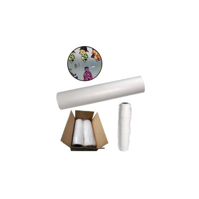 Materiales de impresión DTF blanco mate Revestimiento de película de una sola cara de doble cara para transferencia de calor