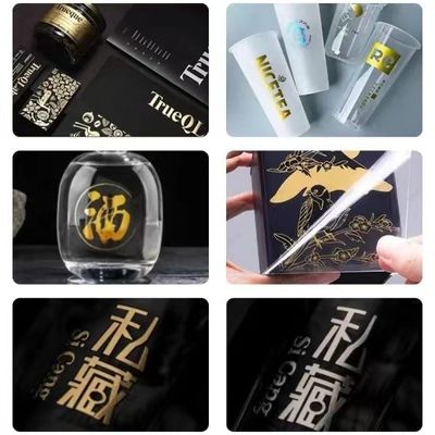 Impresora de inyección de tinta de transferencia de 30 cm Impresión UV DTF AB Transferencia de oro
