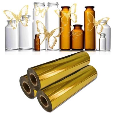 Película de transferencia UV DTF de oro plateada blanca transparente para carcasas de teléfonos celulares