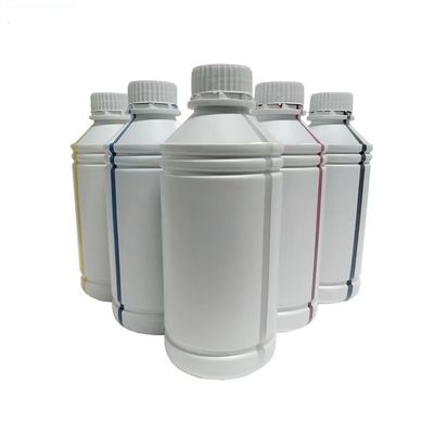 CMYKW 5 colores Tinta de pigmento DTF a base de agua 1000ML para la impresora XP600 I1600 I3200