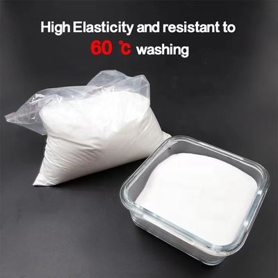 1 kg de adhesivos de fusión en caliente en polvo TPU blanco en polvo de transferencia para impresión DTF