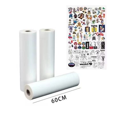 Película de transferencia de calor de PET de 75mic DTF doble lado matado 60cm 30cm 33cm