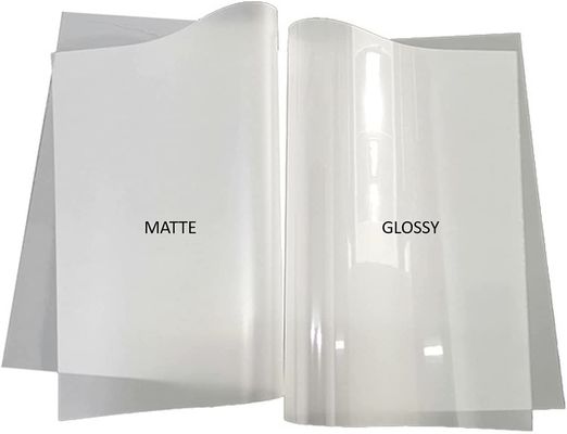 30cm*100m 75U espesor de película de liberación para mascotas rollo de doble cara peeling frío peeling caliente película transparente de calor 30cm para camiseta DTF