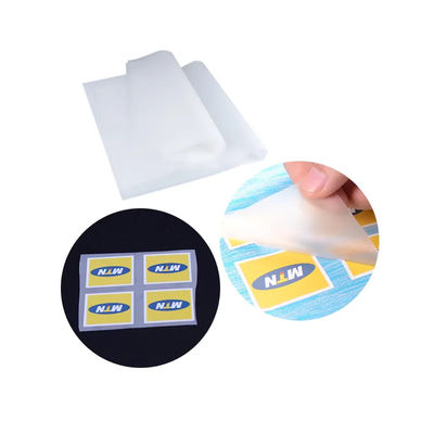 30cm*100m 75U espesor de película de liberación para mascotas rollo de doble cara peeling frío peeling caliente película transparente de calor 30cm para camiseta DTF