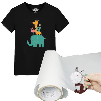 Maximice su potencial de impresión con materiales de impresión DTF 30cm*100m 75U Rollo de película de liberación para mascotas Peel frío de doble cara