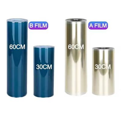 Película de 30 cm UV Dtf Ab Vinyl de liberación en frío sin calefacción sin agitación Película de transferencia Dtf Pet AB