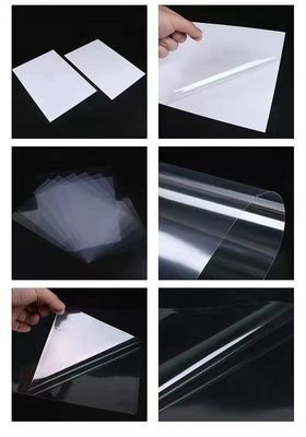 Película de 30 cm UV Dtf Ab Vinyl de liberación en frío sin calefacción sin agitación Película de transferencia Dtf Pet AB