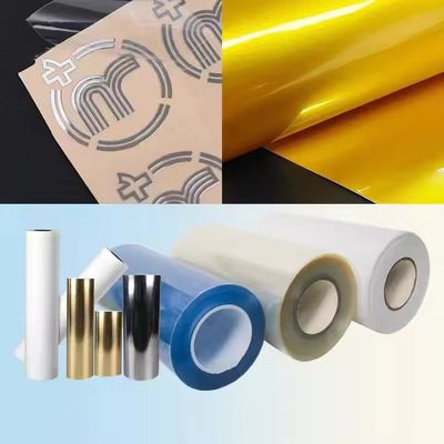 Papel de transferencia de película de cristal UV para cartón / metal / cuero