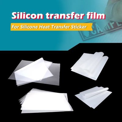 Película de impresión offset de poliéster para impresión de pantalla de prendas de vestir acabado de superficie brillante / mate