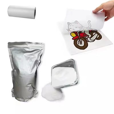 DTF en polvo 130-150 grados TPU Blanco Negro 1 kg Para impresión de película de transferencia directa DTF