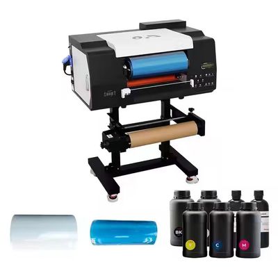 30cm*100m Rollo transparente UV Dtf Ab Película A3 Ab para etiqueta UV