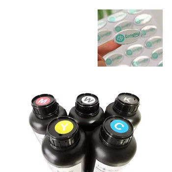 1000ml 6 colores tinta UV suave dura tinta de impresión UV precio para la impresora