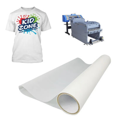 Película de transferencia de DTF de tipo A4 Brillante/Matte Temperatura de transferencia de 130-150 °C para la tinta DTF
