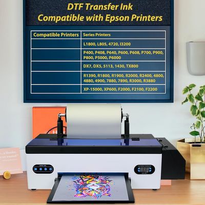 Amigable al medio ambiente Tinta DTF digital para camisetas Impresión de 100 ml