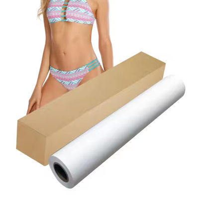 Material de impresión de sublimación lavable por máquina resistente al calor papel de transferencia de 100 gm poliéster