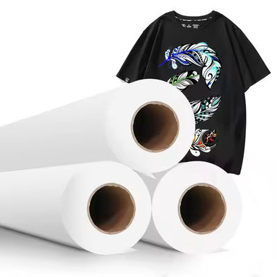 82g 60 pulgadas * 100m Rollo de papel de sublimación seco rápido Rollo de papel de impresión de transferencia de calor para sublimación