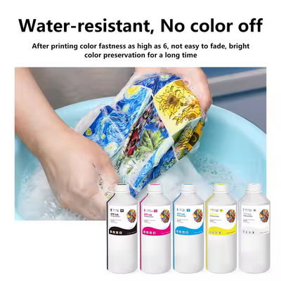 Impresión DTF Tinta blanca CMYK 1L Adición perfecta al proceso de impresión digital