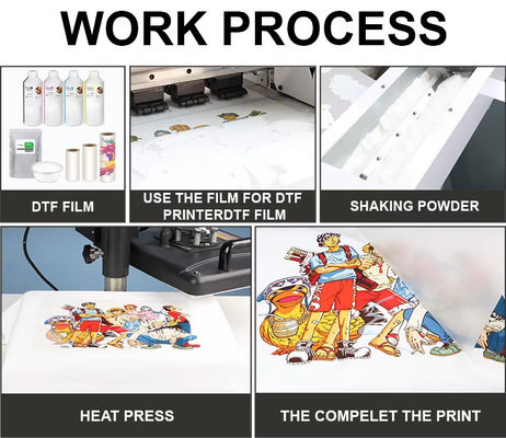 Impresión DTF Tinta blanca CMYK 1L Adición perfecta al proceso de impresión digital