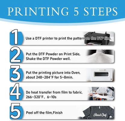 Película A3 DTF 42cm*100m La solución de impresión digital perfecta para su negocio