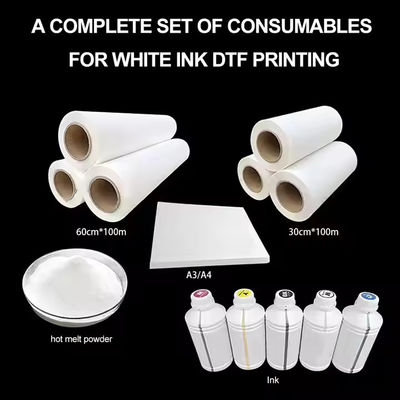 60cm*100m Rollo de peeling caliente doble sitio revestido con transferencia de calor Dtf personalizada