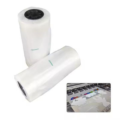 Película DTF PET de 30 cm x 100 m CMYK+W Película de transferencia de calor para prendas de vestir
