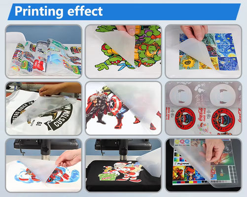 Impresora DTF de resolución 1440DPI 2KW 12A CMYK W Impresión de tinta automática