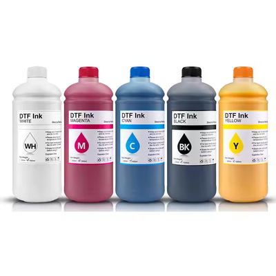 500 ml 1000 ml Cmy Bk W Dtf Tinta para impresoras Epson Winnerjet