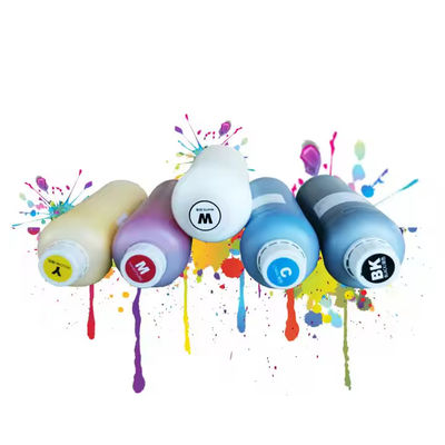 Impresora Dtf de 1000 ml sin boquilla de bloqueo Dtf tinta de pigmento CMYK+W