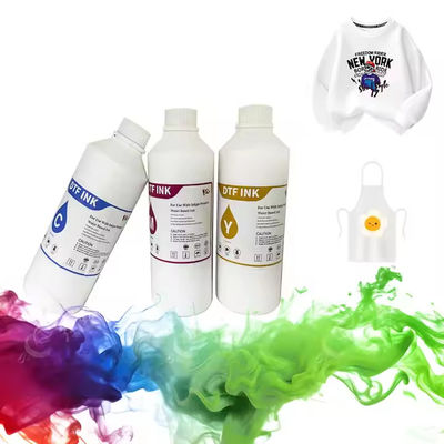 1000 ml/botella Téctil DTF Tinta de pigmento Transferencia de película de impresión a la impresora DTF