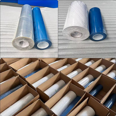 Superficie transparente con acabado UV DTF Ab Transferencia de calor de la película para etiqueta de logotipo